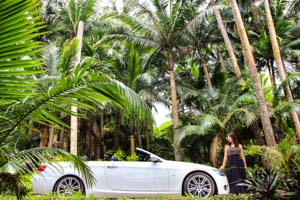 石垣島のオープンカー